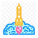 Rocket Ship Progress Icon