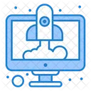 Rocket Launch Business Launch Start Up Icon