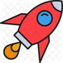 Rocket Launch  Icon