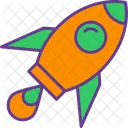 Rocket Launch  Icon