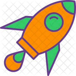 Rocket Launch  Icon