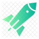 Rocket Launch Start Up Kick Off Icon
