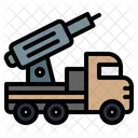 Rocket Launcher Missile Truck Icon