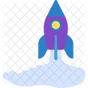 Launch Rocket Shuttle Icon