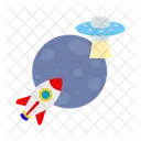 Moon Night Sky Icon