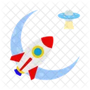 Moon Night Sky Icon