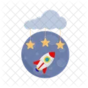 Moon Night Sky Icon