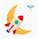 Moon Night Sky Icon