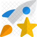 Rocket Star Favorite Startup Favorite Rocket Icon