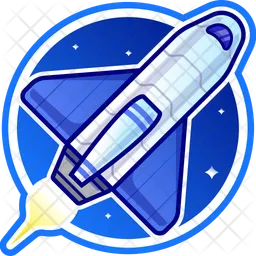 Rocket Sticker  Icon