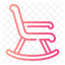 Rocking Chair Sit Seat Icon