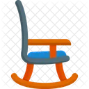 Rocking Chair Horse Toy Entertainment Icon
