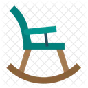 Furniture And Household Retirement Rocking Chair Icon