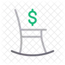 Rocking Chair Seat Icon