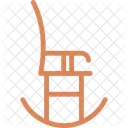 Rocking Chair Home Seat Icon
