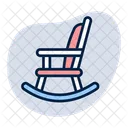 Rocking Chair Furnishing Icon