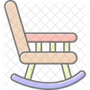 Rocking Chair Furniture Icon