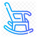 Rocking Chair Seating Wood Icon