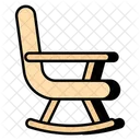 Rocking Chair Seat Sitting Icon