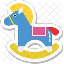 Rocking Horse Toy Icon