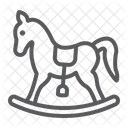 Rocking Horse Baby Icon