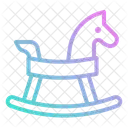 Toy Horse Kid Rocking Childhood アイコン