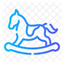 Rocking Horse Animal Play Icon