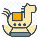 Rocking Horse Toy Icon