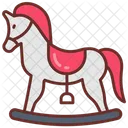 Rocking Horse Riding Game Childhood 아이콘