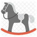 Rocking Horse Wooden Icon