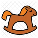 Rocking Horse Toy Icon