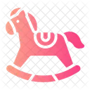 Rocking Horse Wooden Toy Icon