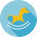 Rocking Horse Toy Icon