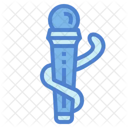 Rod Of Asclepius  Icon