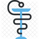 Rod Of Asclepius Medical Sign Medical Symbol Icon