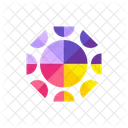 Esses Circulos Coloridos Em Formato Sao Como Caleidoscopios Para Exploracao De Cores Cada Reviravolta Revela Combinacoes Emocionantes E Relacoes Ocultas De Cores Circulos De Cores Moldados Sao Paletas Divertidas Perfeitas Para Liberar O Artista Que Ha Dentro De Voce Explore Combinacoes De Cores Inesperadas E Descubra Um Mundo De Possibilidades Criativas Imagine Um Tesouro De Joias Coloridas Cada Uma Com Um Tom Unico Os Circulos Coloridos Moldados Sao Como Essas Joias Esperando Para Serem Organizados Em Esquemas De Cores Impressionantes Ícone