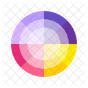 Esses Circulos Coloridos Em Formato Sao Como Caleidoscopios Para Exploracao De Cores Cada Reviravolta Revela Combinacoes Emocionantes E Relacoes Ocultas De Cores Circulos De Cores Moldados Sao Paletas Divertidas Perfeitas Para Liberar O Artista Que Ha Dentro De Voce Explore Combinacoes De Cores Inesperadas E Descubra Um Mundo De Possibilidades Criativas Imagine Um Tesouro De Joias Coloridas Cada Uma Com Um Tom Unico Os Circulos Coloridos Moldados Sao Como Essas Joias Esperando Para Serem Organizados Em Esquemas De Cores Impressionantes Ícone