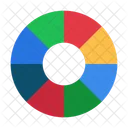 Roda De Cores Seletor De Cores Ferramenta De Edicao Ícone