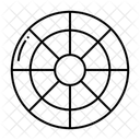Roda de cores  Ícone