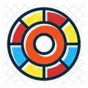 Roda de cores  Ícone