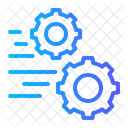 Roda Dentada Manutencao Processo Ícone
