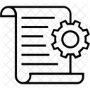 Roda Dentada Arquivo Configuracoes Ícone