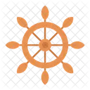 Roda do navio  Ícone