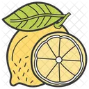 Rodaja De Limon Limon Fruta Icono