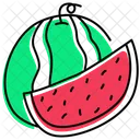 Rodaja De Sandia Sandia Fruta Icon