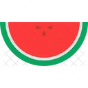 Rodaja De Sandia Sandia Fruta Icono