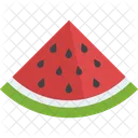 Sandia Verano Frutas Icono