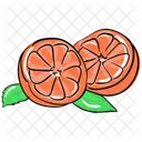 Rodajas De Limon Rodajas De Naranja Fruta Icono