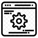 Rodas dentadas  Ícone