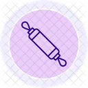 Rodar Pin Hornear Icono
